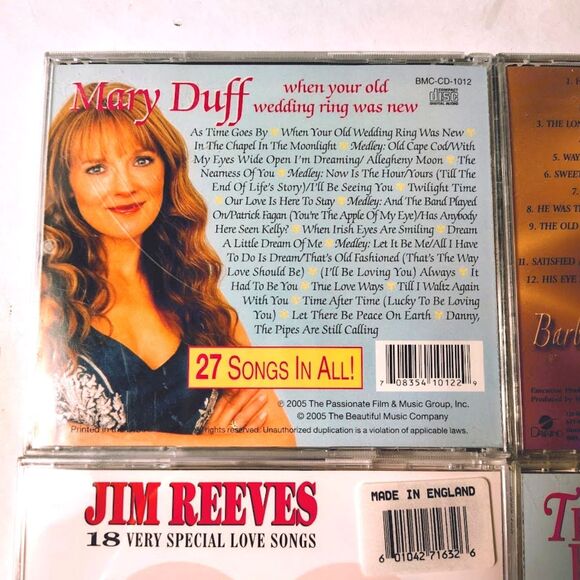 Lot 5 County Music CDs Dolly Parton Jim Reeves Mary Duff + More - Picture 3 of 6